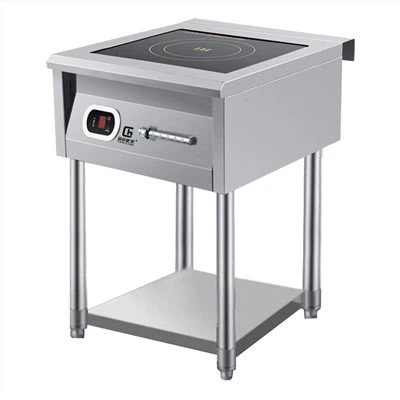 Cooktop de indução elétrica comercial